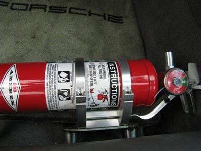 Brey-Krause Quick Release Fire Extinguisher Bracket